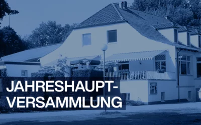 Einladung zur Jahreshauptversammlung