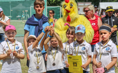 Weibliche U8 sichert sich beim Turnier in Köthen den dritten Platz