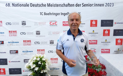 Meistertitel für Wolfgang Bade bei den Deutschen Meisterschaften
