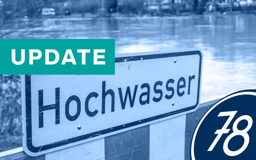 Hochwasser am Schnellen Graben