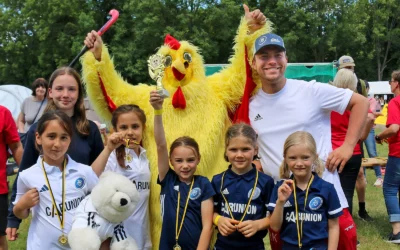 wU8 stürmt beim Wuselturnier in Köthen zum Sieg