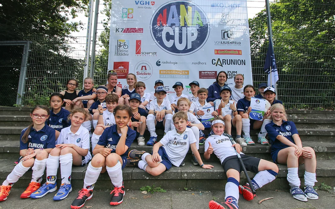 Anstrengung hat sich gelohnt: 78 organisiert Turniere für den Hockey-Nachwuchs