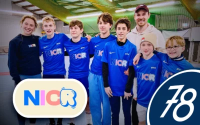 Kleine Hockeyherzen schlugen höher