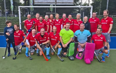 Zwei 78er-Hockeyherren beim DHB Silberschild Pokal